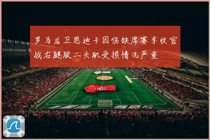 罗马后卫恩迪卡因伤缺席赛季收官战右腿股二头肌受损情况严重